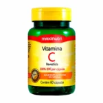 Vitamina C Revestida 100% Idr 60 Capsulas Maxinutri