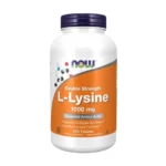 L-Lisina 1000mg now 250 Tabletes