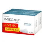 Kit imecap hair leve 90 pague 60 cápsulas