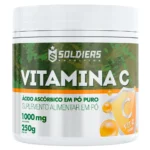 Vitamina C em Pó - Ácido Ascóbico 250g - 100% Pura Importada - Soldiers Nutrition